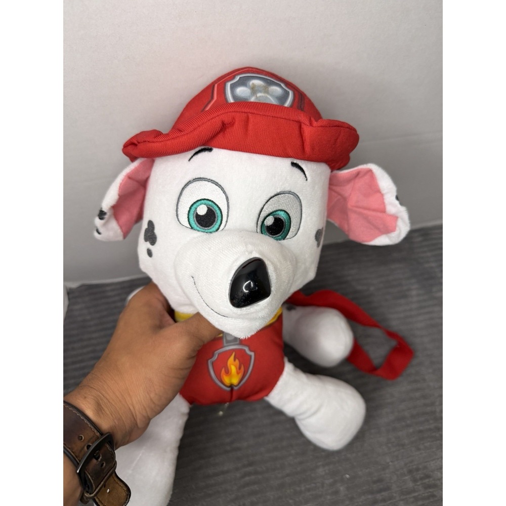 Paw Patrol Marshall Plush Dalmatian Dog Toddler Backpack